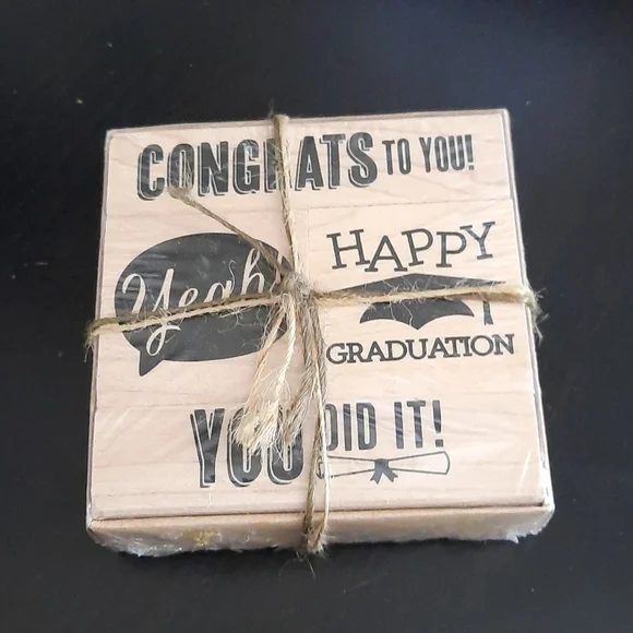 Happy Graduation Stamp set. - Picture 1 of 3